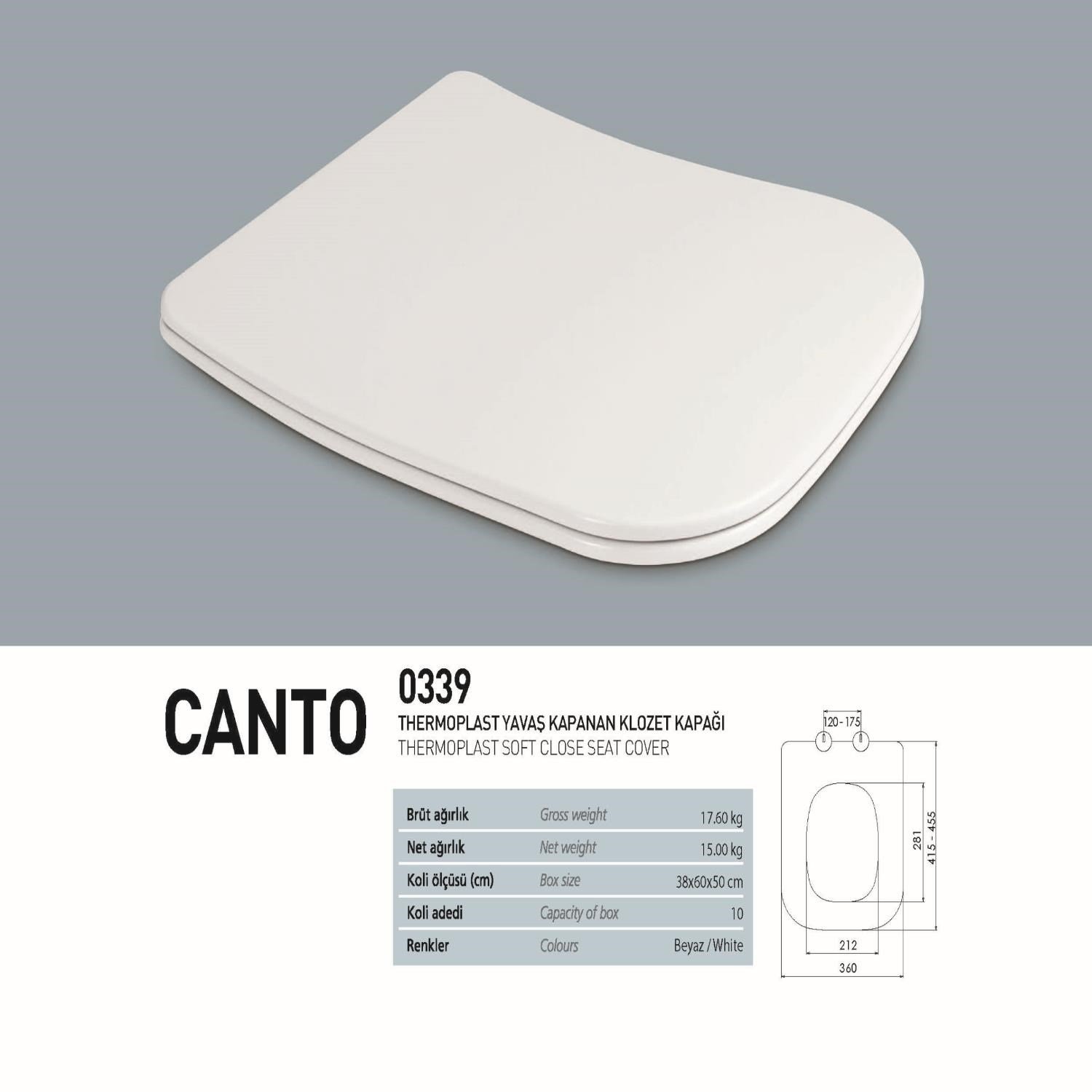 KLOZET KAPAĞI YVŞ.ÜST.SIK.(THER.CANTO)