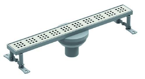 Maxiflow Duş Kanalı Pera Line Pas.Iz Ø50 30Cm Alt 