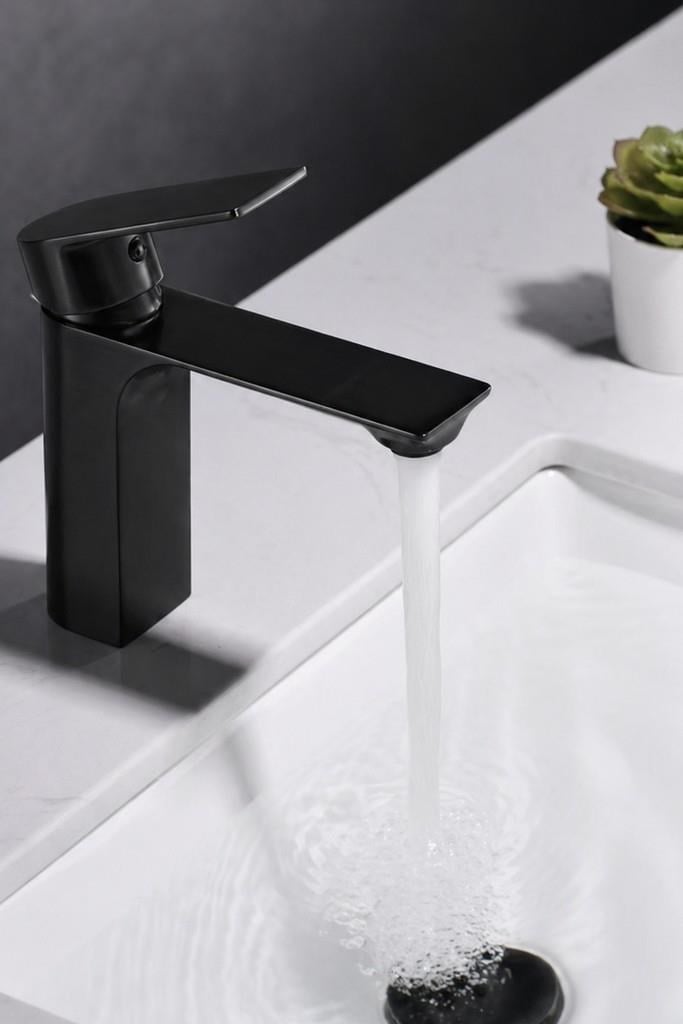 MODA KISA LAVABO BATARYASI MAT SIYAH