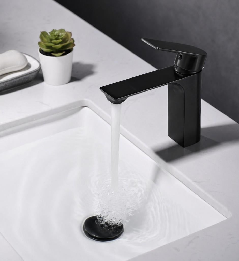 MODA KISA LAVABO BATARYASI MAT SIYAH