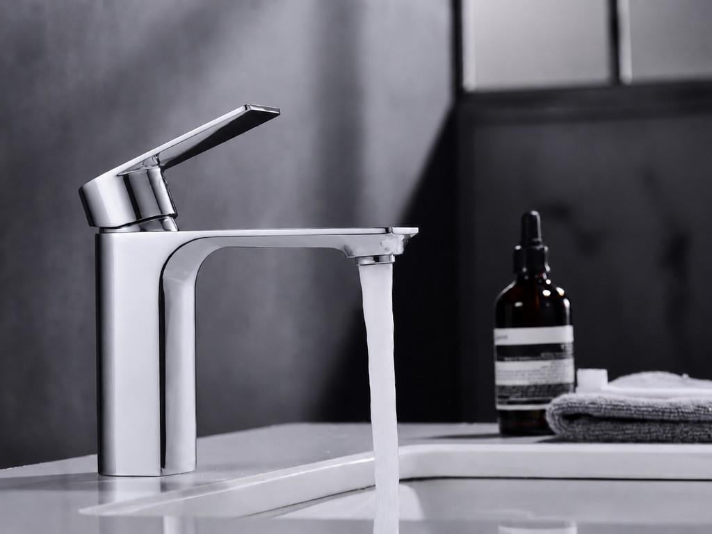 MODA KISA LAVABO BATARYASI PARLAK KROM