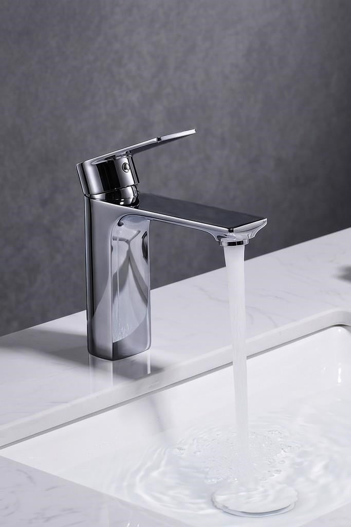MODA KISA LAVABO BATARYASI PARLAK PARLAK-FÜME
