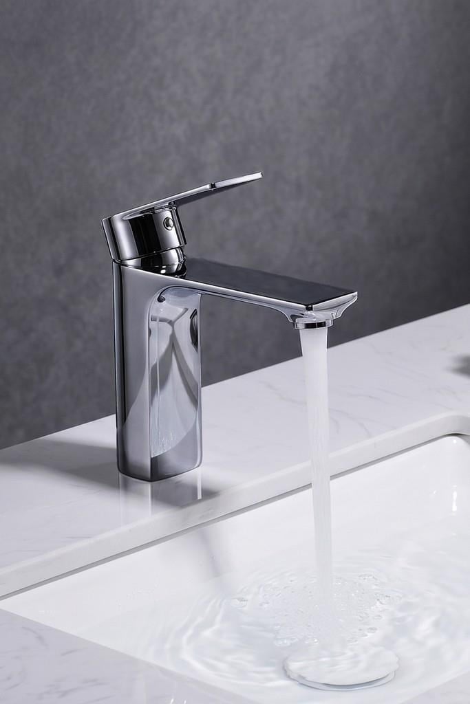MODA KISA LAVABO BATARYASI PARLAK PARLAK-FÜME