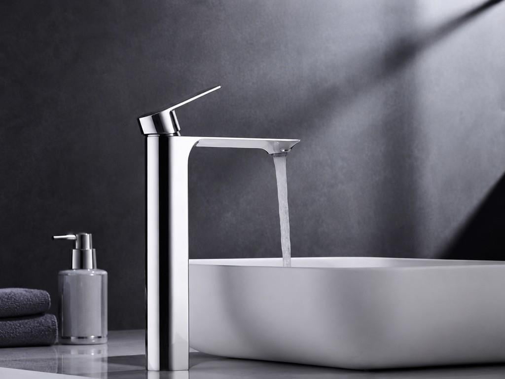 MODA UZUN LAVABO BATARYASI PARLAK KROM