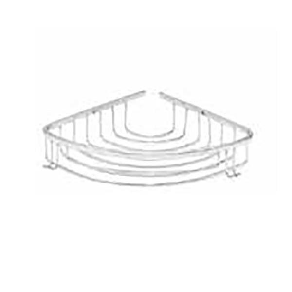 MONO OVAL ŞAMPUANLIK KROM 22*22CM