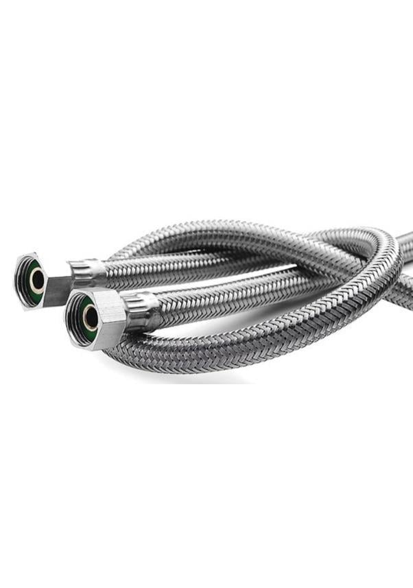 Mpex 3/4-3/4 Paslanmaz Çelik Örgülü Flexıble Bağlantı 40 Cm
