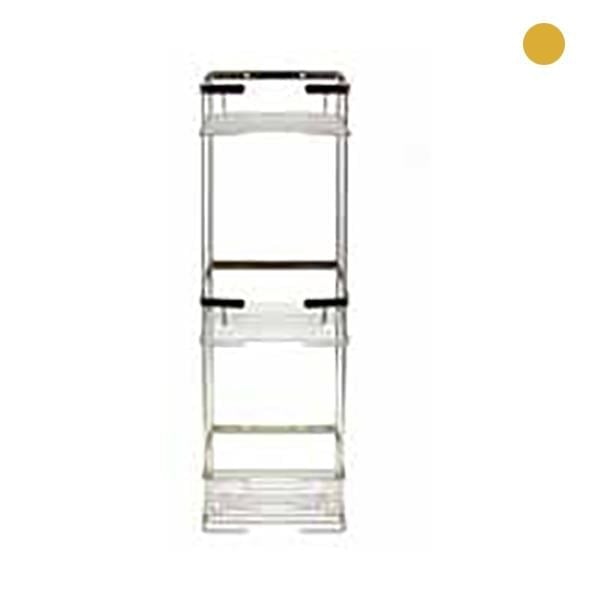 NORM DİKDÖRTGEN ŞAMPUANLIK 3LÜ ALTIN 15*21CM