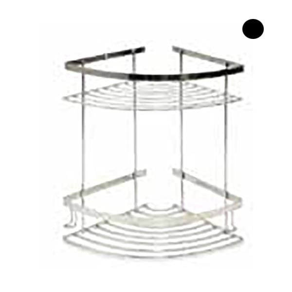 NORM OVAL ŞAMPUANLIK 2Lİ SİYAH 20*20CM