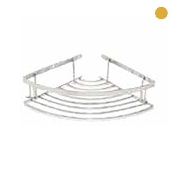 NORM OVAL ŞAMPUANLIK ALTIN 22*22CM
