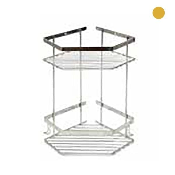 NORM PRİZMA ŞAMPUANLIK 2Lİ ALTIN 20*20CM