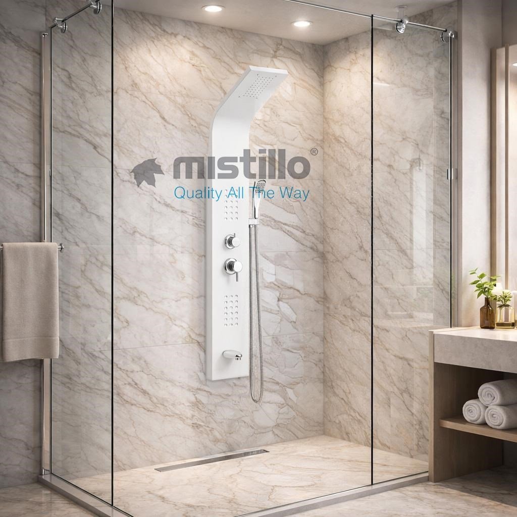 PANEL DUŞ SİSTEMİ İNOX BEYAZ