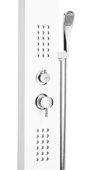 PANEL DUŞ SİSTEMİ İNOX BEYAZ