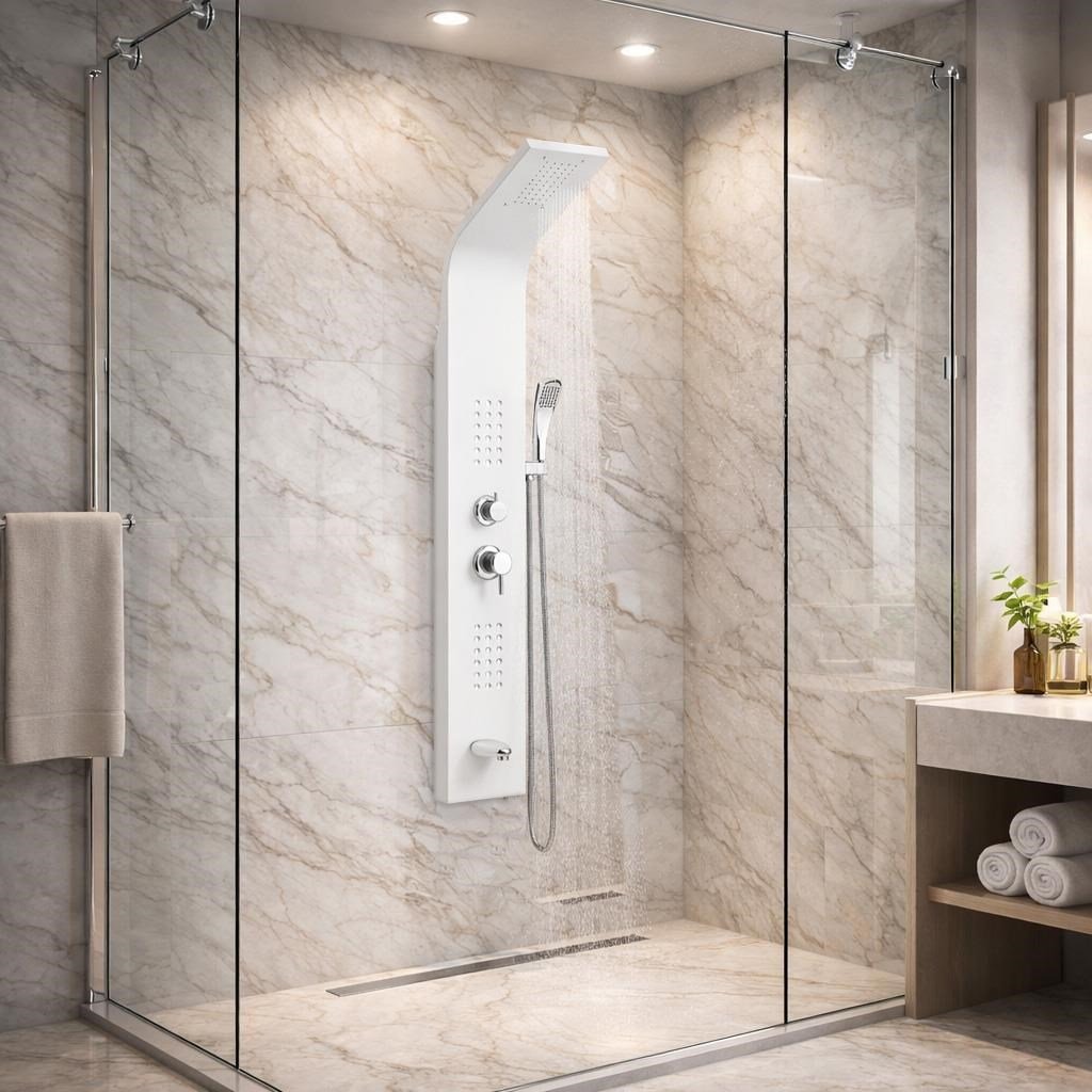 PANEL DUŞ SİSTEMİ İNOX BEYAZ
