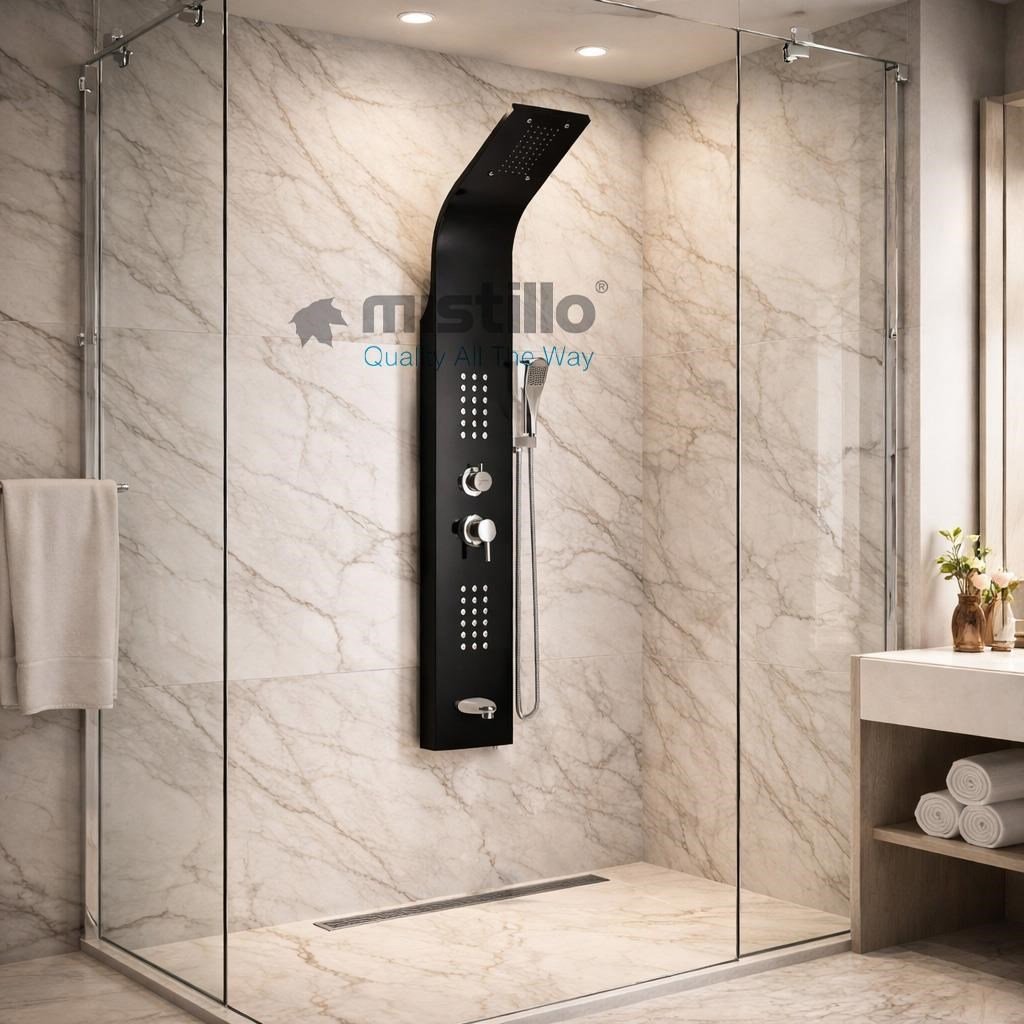 PANEL DUŞ SİSTEMİ İNOX SİYAH