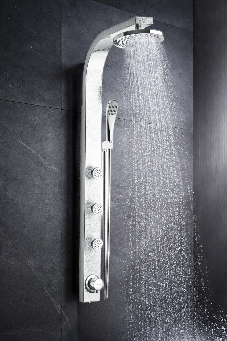PANEL DUŞ SİSTEMİ SUS 304 İNOX KROM DESENLİ
