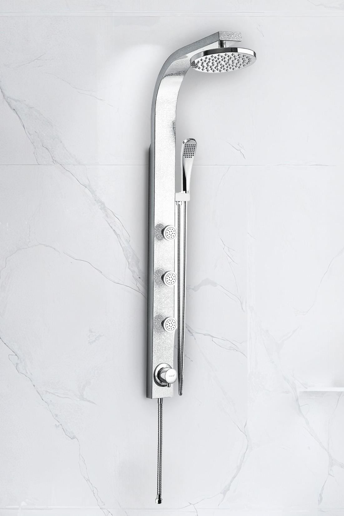 PANEL DUŞ SİSTEMİ SUS 304 İNOX KROM DESENLİ