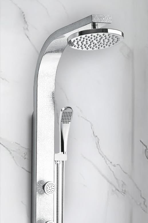 PANEL DUŞ SİSTEMİ SUS 304 İNOX KROM DESENLİ