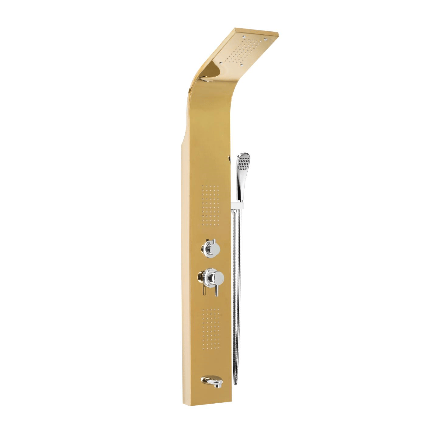 PANEL DUŞ SİSTEMİ SUS  304 İNOX PVD ALTIN