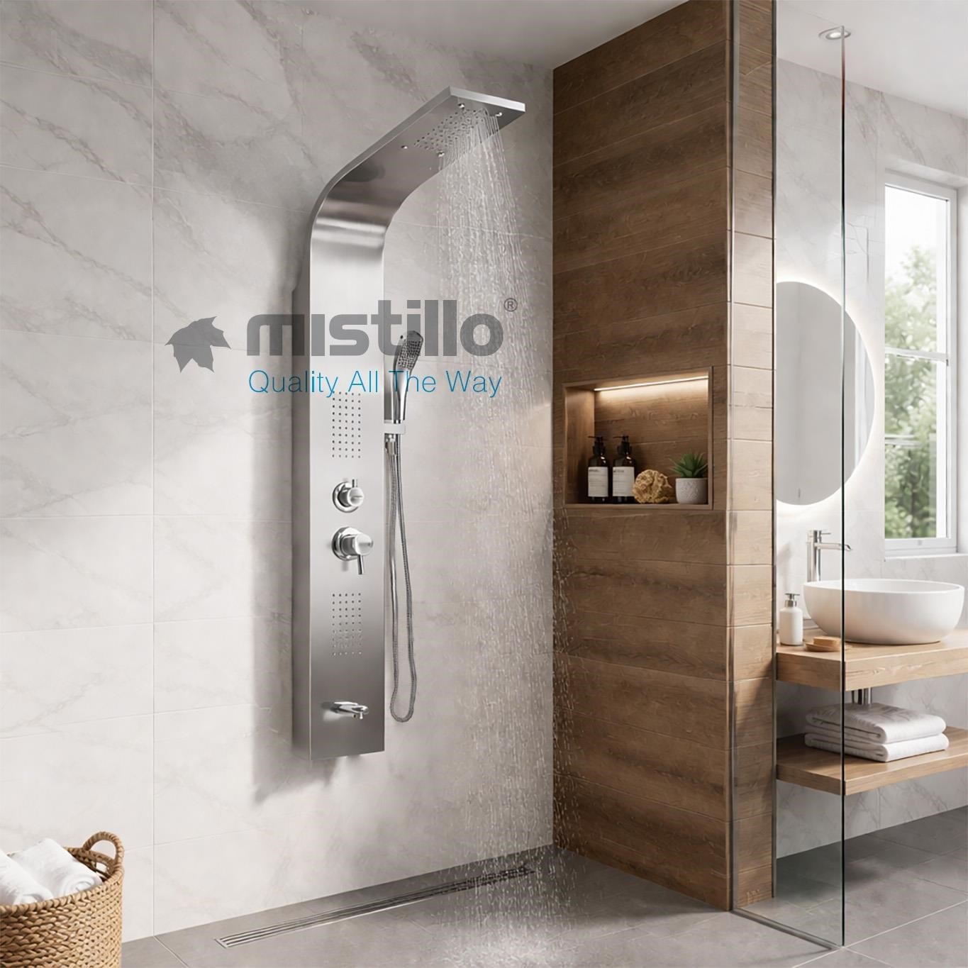 PANEL DUŞ SİSTEMİ SUS  304 İNOX SATEN
