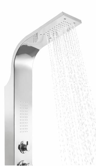 PANEL DUŞ SİSTEMİ SUS  304 PARLAK KROM