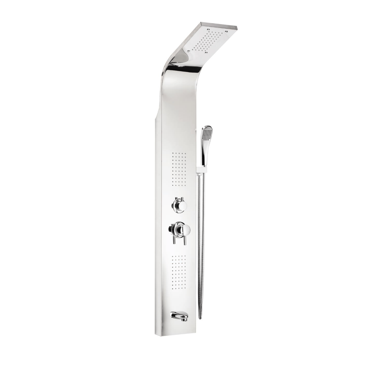 PANEL DUŞ SİSTEMİ SUS  304 PARLAK KROM