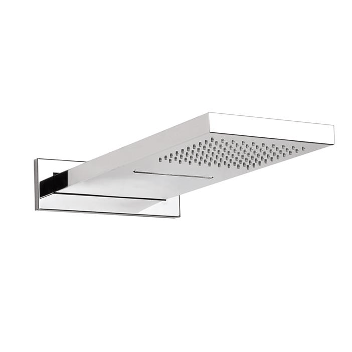 PASLANMAZ PANEL TEPE DUŞU -550X220 SUS 304 KROM YA