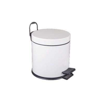 PEDALLI ÇÖP KOVASI 12LT Ø25*35CM BEYAZ