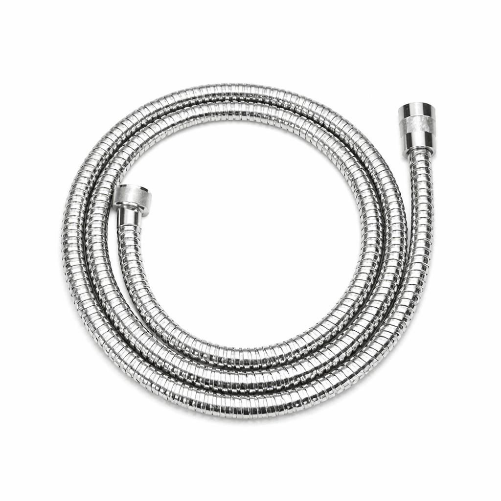 PRİNÇ AVRUPA DUŞ SPİRAL HORTUMU + KROM KAPLI ÇİFT KENETLİ - 200 mm