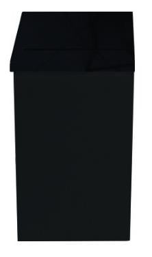 SALLANIR KAPAK ÇÖP KOVASI 25LT 24*28*50CM SİYAH