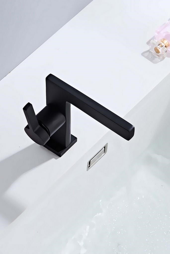 SERA KISA LAVABO BATARYASI MAT SIYAH