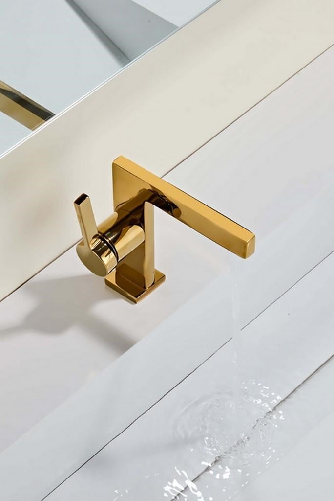 SERA KISA LAVABO BATARYASI PARLAK ALTIN