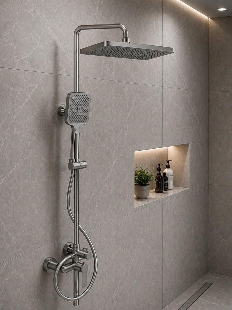 SIDE DUŞ SETİ MAT FÜME