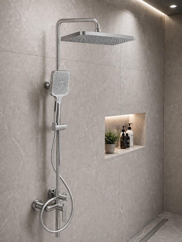 SIDE DUŞ SETİ PARLAK KROM