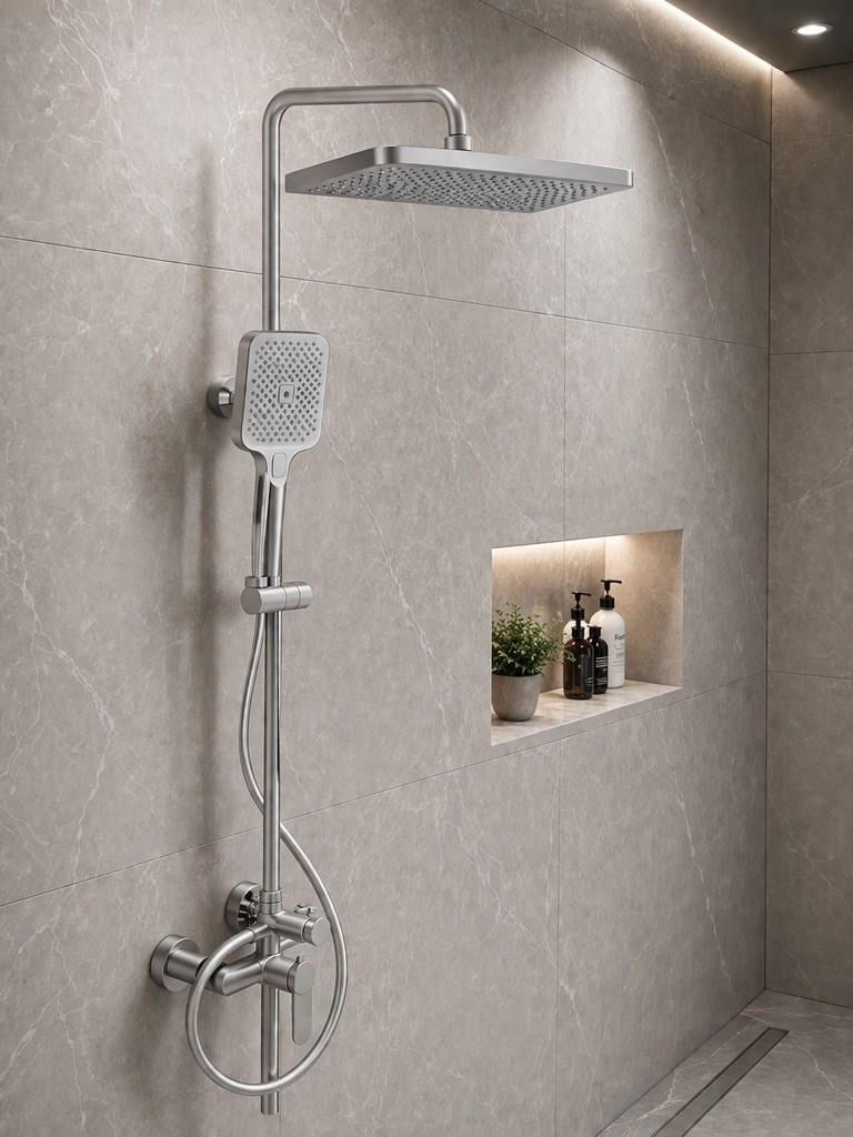 SIDE DUŞ SETİ PARLAK KROM