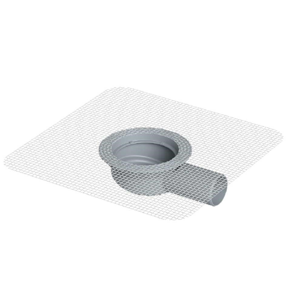 SİFON ALT GÖVDE Ø100 115*140MM FİLELİ YAN