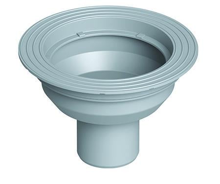 SİFON ALT GÖVDE Ø50 96*140MM DUVAR DİBİ ALT