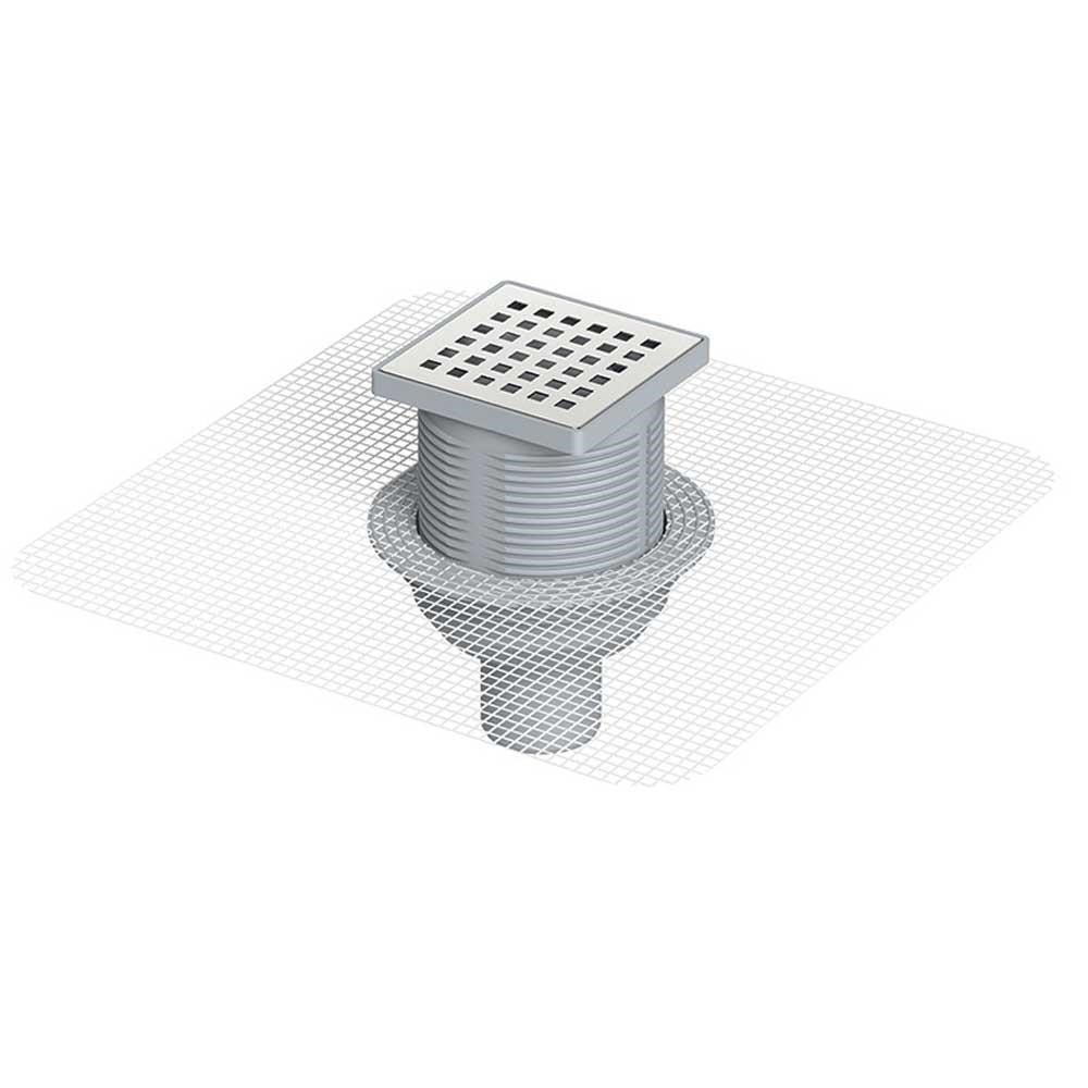 SİFON YALITIM Ø40 10*10CM FİLELİ PAS.IZGARA ALT