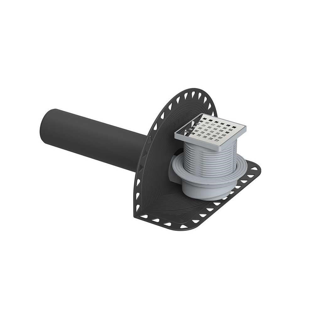 SİFON YALITIM PARAPET İKİZ GİDER Ø70 10*10CM