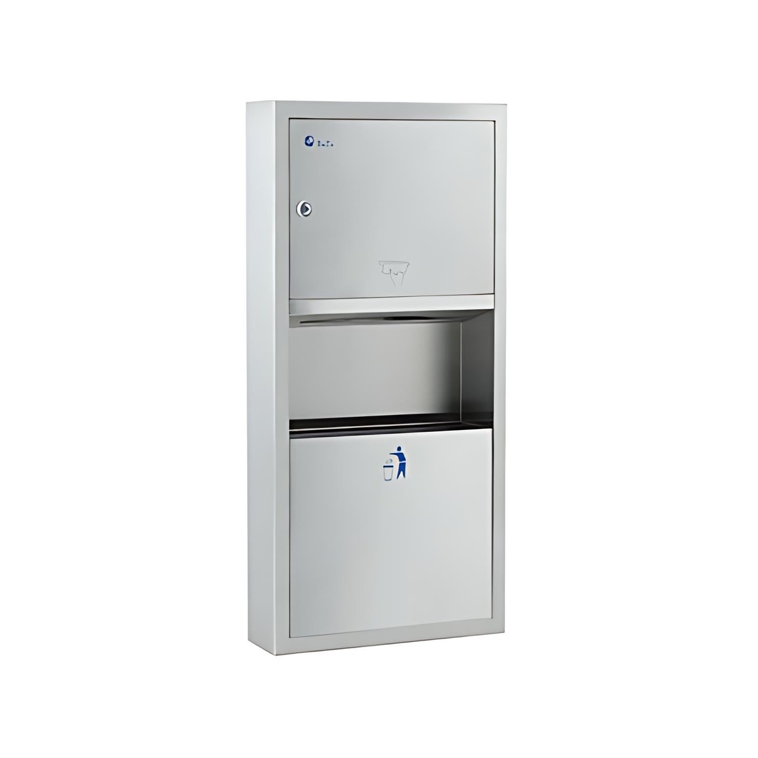 SIVA ÜSTÜ KAĞIT HAVLULUK VE ÇÖP KOV 304 200LÜ+8LT