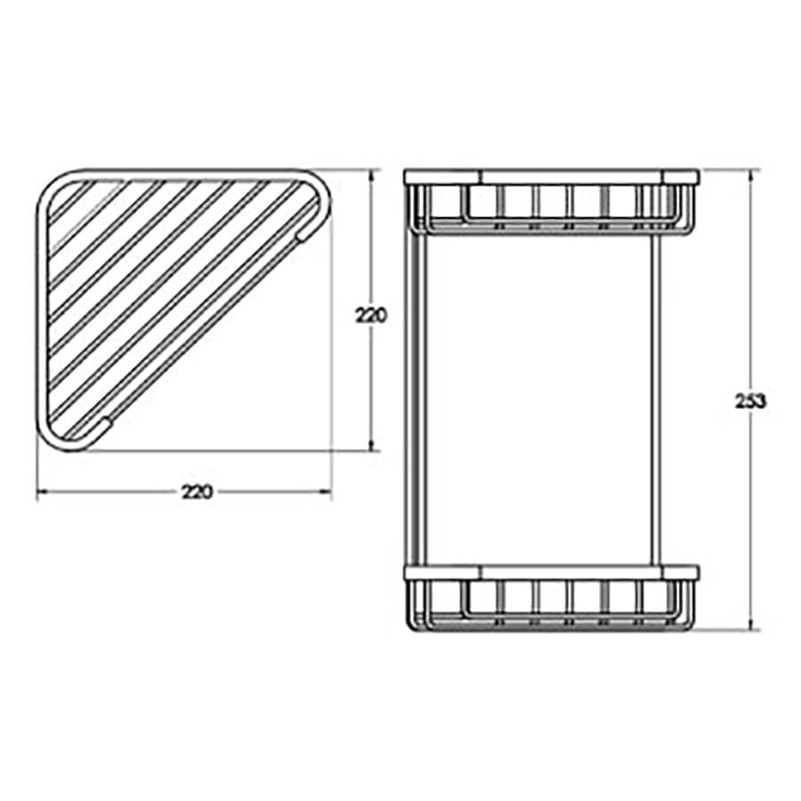 SÜNGERLİK KÖŞE İKİLİ 22X22