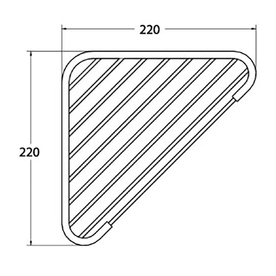 SÜNGERLİK KÖŞE TEKLİ 22X22