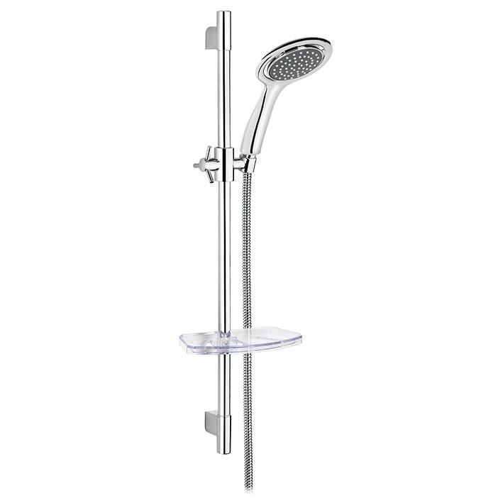 SÜRGÜLÜ DUŞ SETİ + Ø22MM PARLAK POLİSH + ELDUŞU