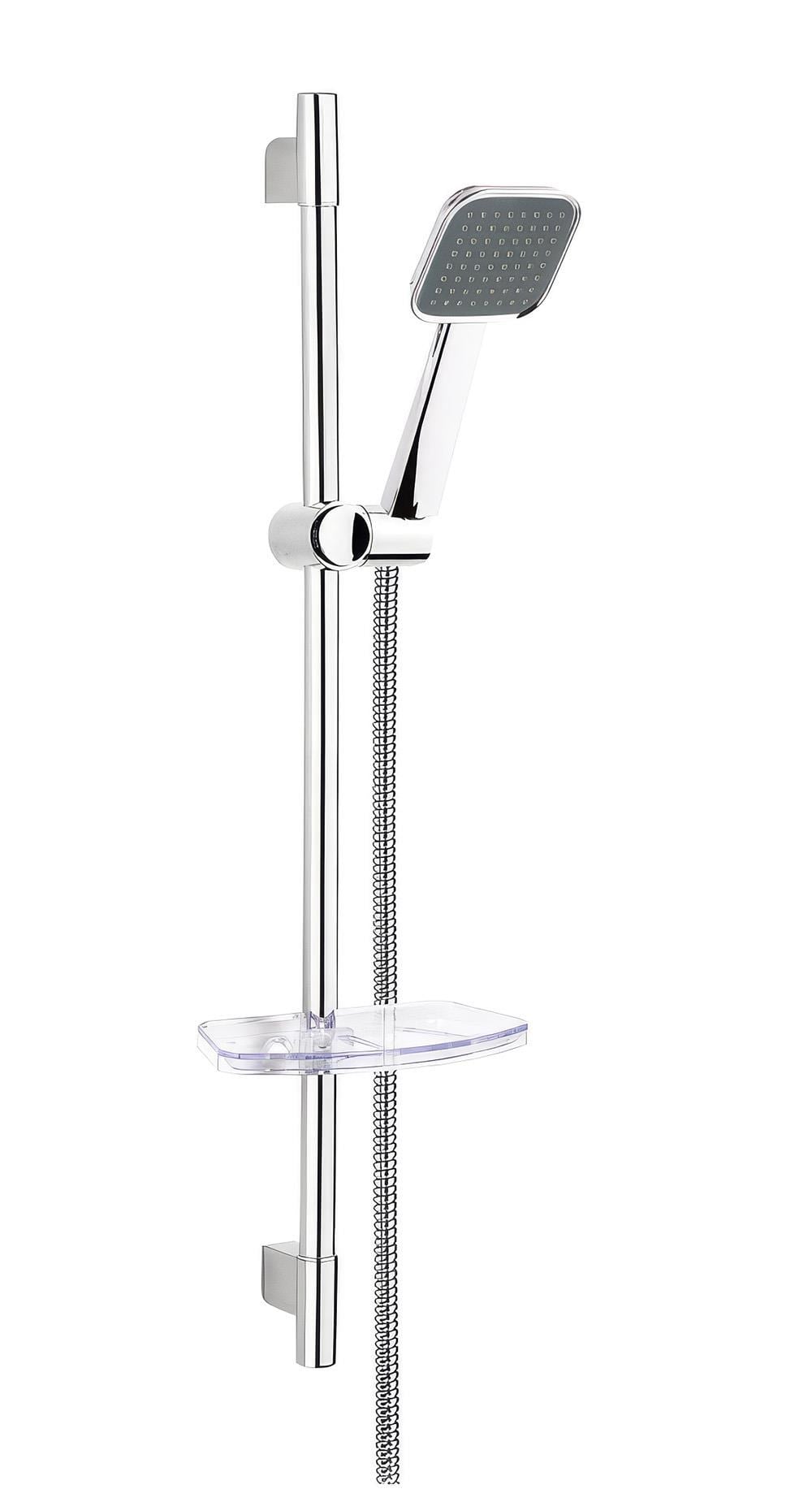SÜRGÜLÜ DUŞ SETİ + Ø22MM PARLAK POLİSH + ELDUŞU