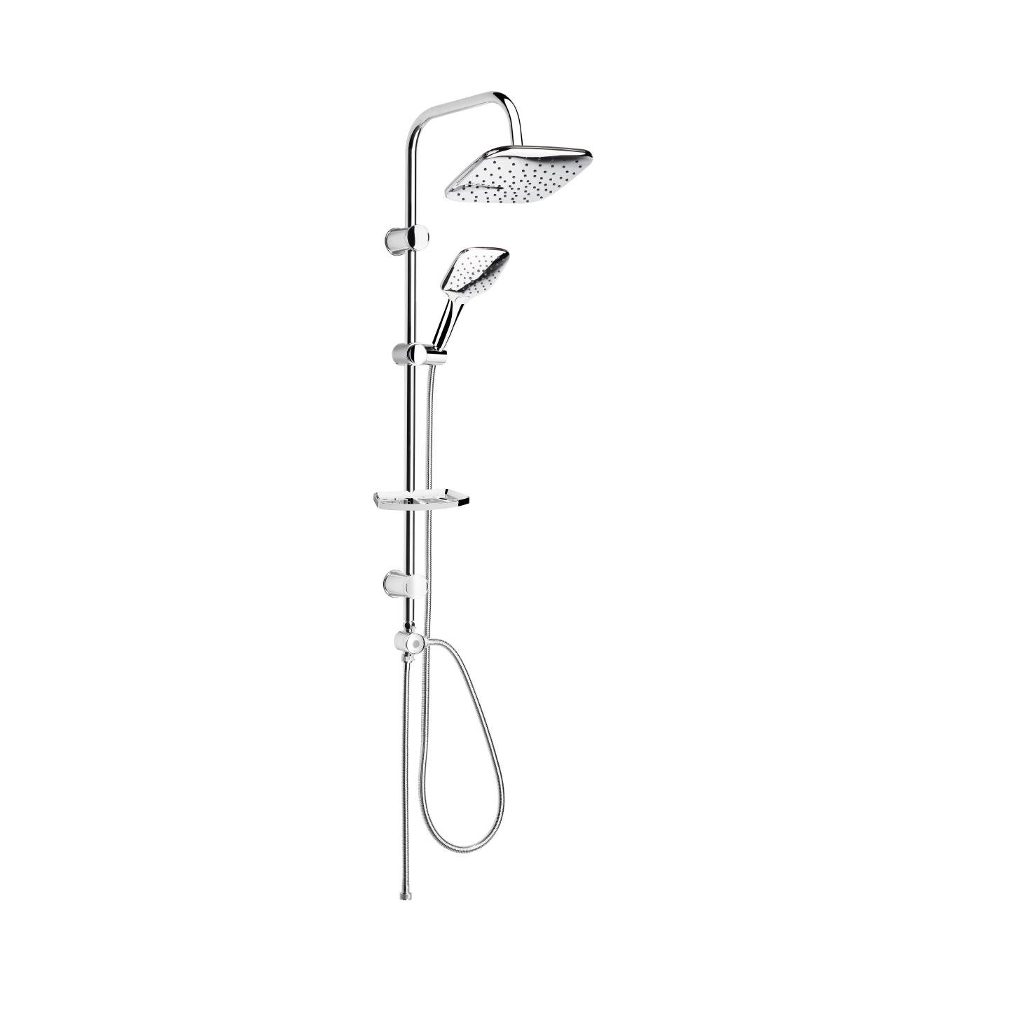 TOWER DUŞ SİSTEMİ 230x230 MM KARE TEPE DUŞU