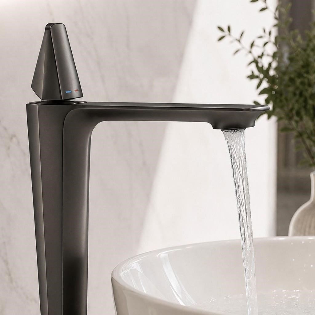VITA UZUN LAVABO BATARYASI MAT FÜME