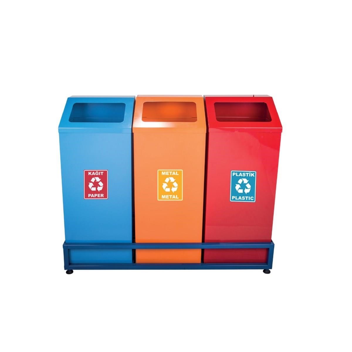 ZARF KAPAK 3 LÜ GERİ DÜNÜŞÜM SETİ 111X35.5X91