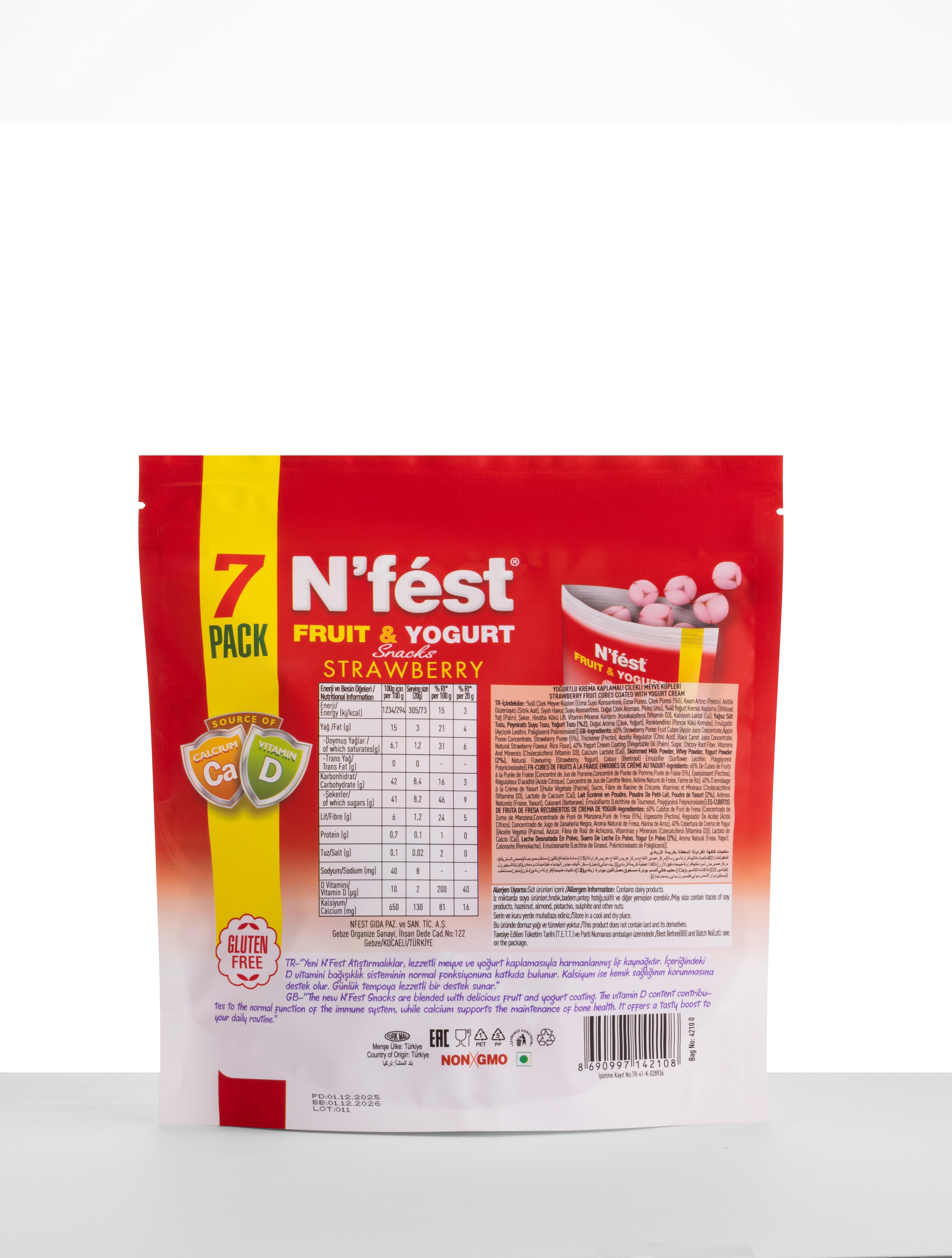 Fruit & Yogurt Meyve Küpü