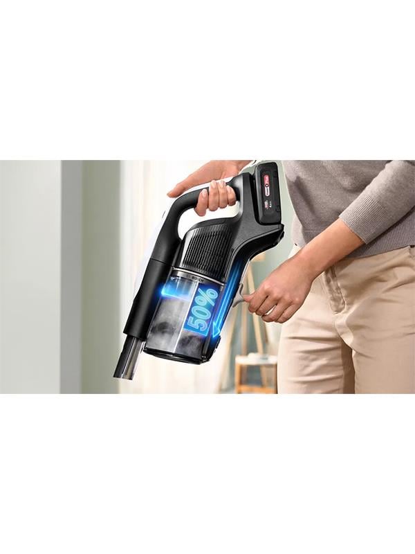 Bosch BCS1041WAC Şarjlı Dik Süpürge Beyaz