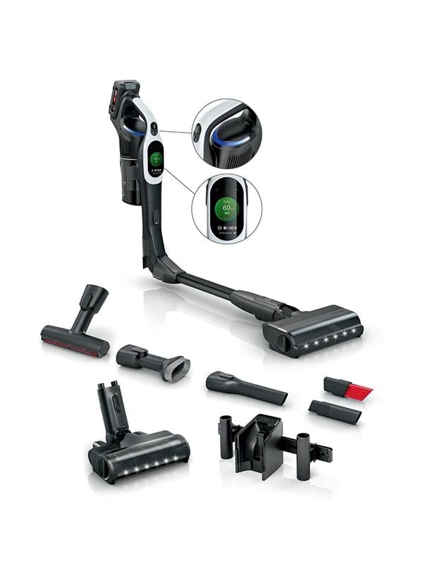 Bosch BCS1041WAC Şarjlı Dik Süpürge Beyaz