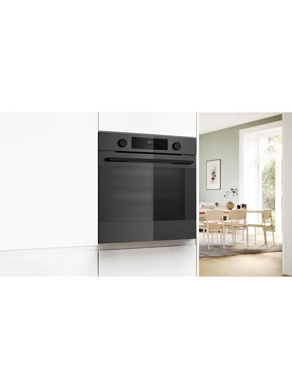 Bosch HUA717BN0T Ankastre Fırın Antrasit Gri
